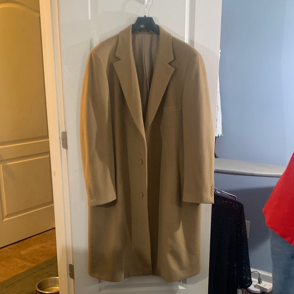 Ralph Lauren Men's Camel Trench Coat